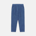 Pantalone basic velluto a coste blu