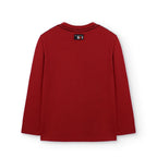 Maglietta manica lunga rossa ‘life is better in the snow’