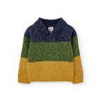 Maglione bambino collo a barca