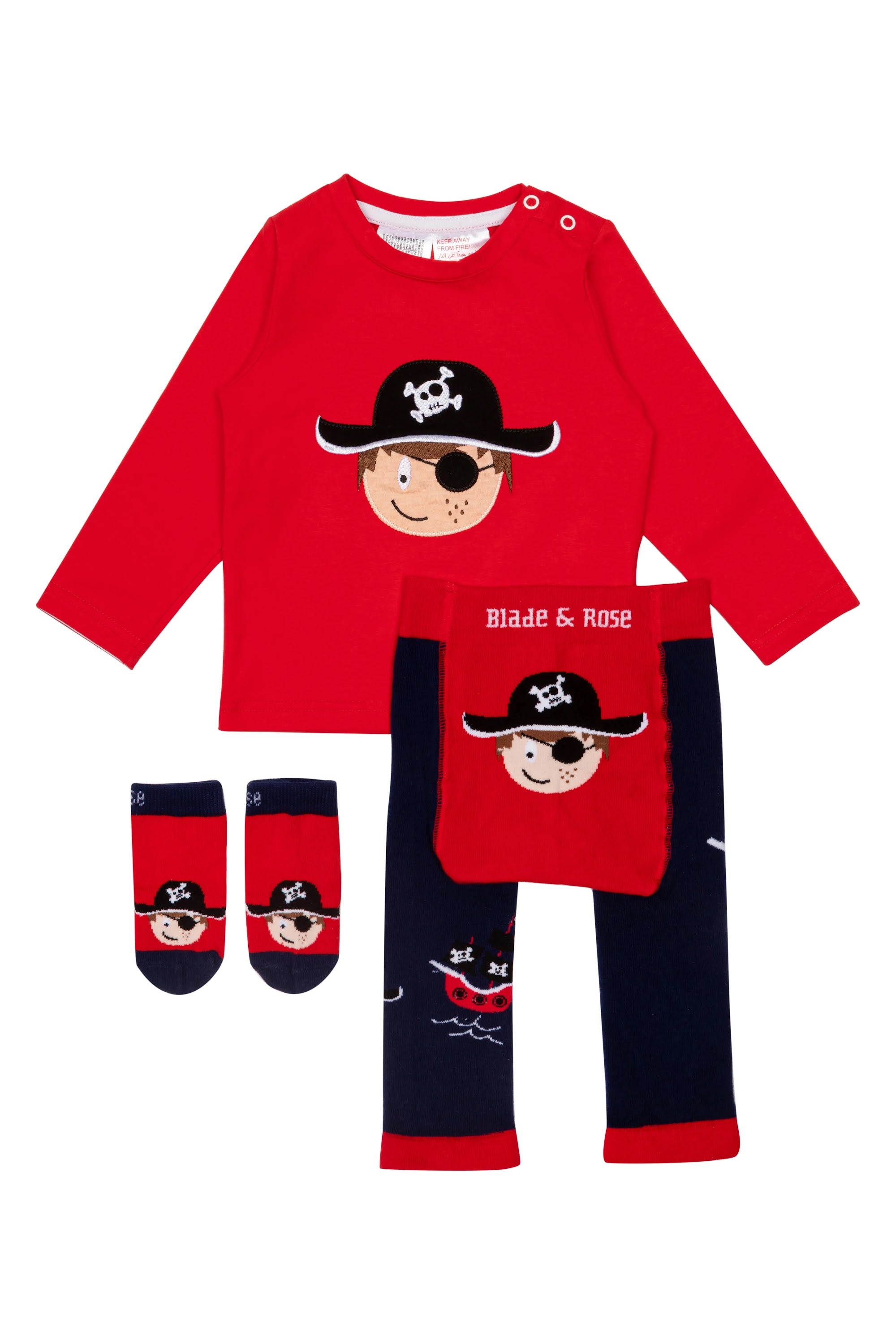 Maglietta manica lunga Tim the Pirate