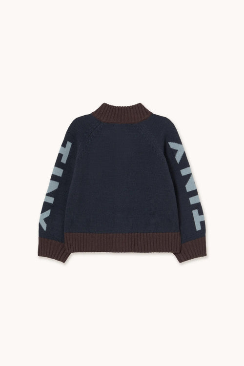 Cardigan con bottoni Tiny