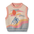 Gilet jacquard Maria