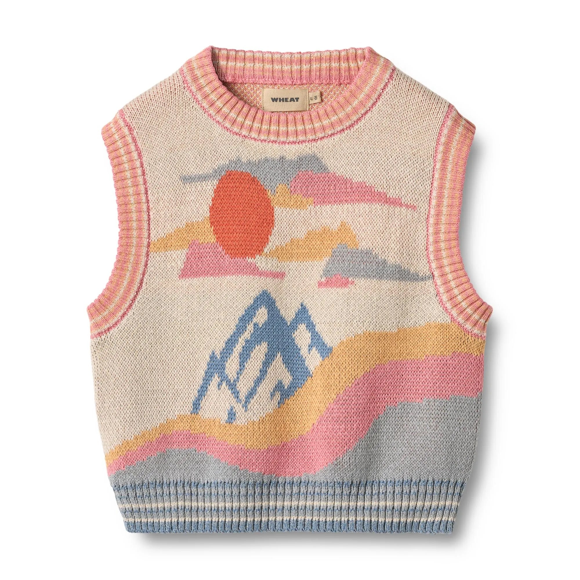 Gilet jacquard Maria