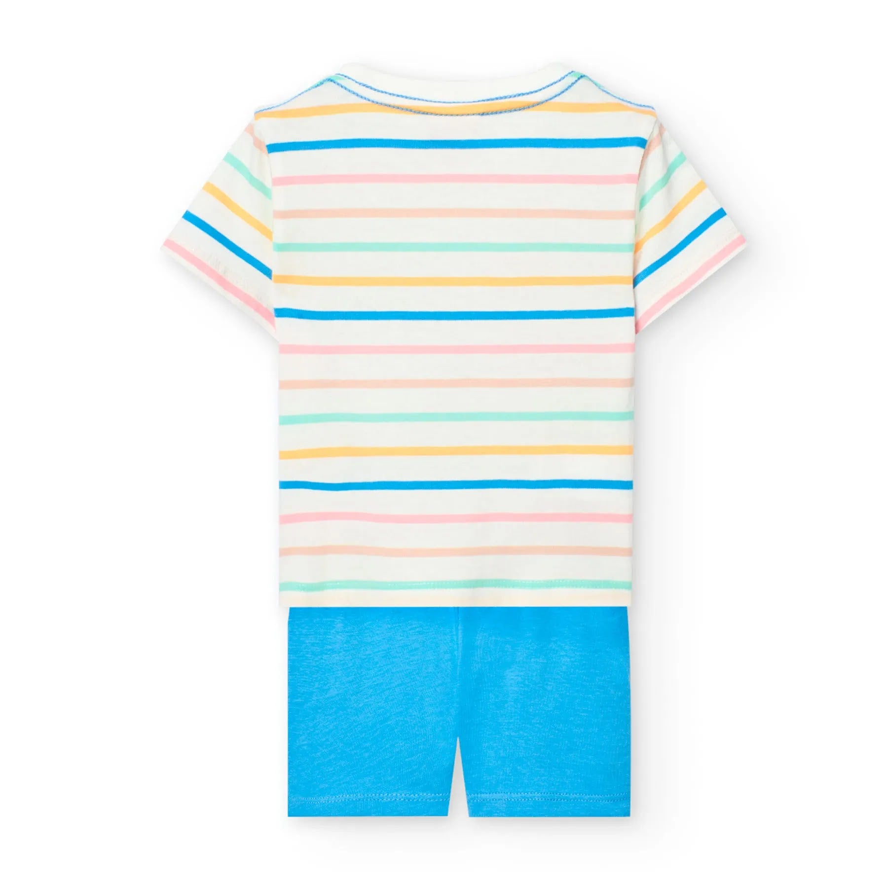 Completo t-shirt mezza manica e pantaloncino sun & surf