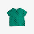 Maglietta a pois verde
