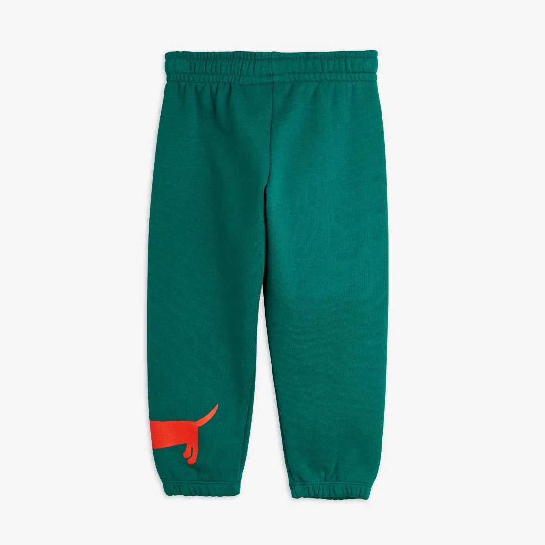 Pantaloni della tuta stampa cane bassotto verde