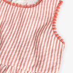 Vestito a righe giromanica