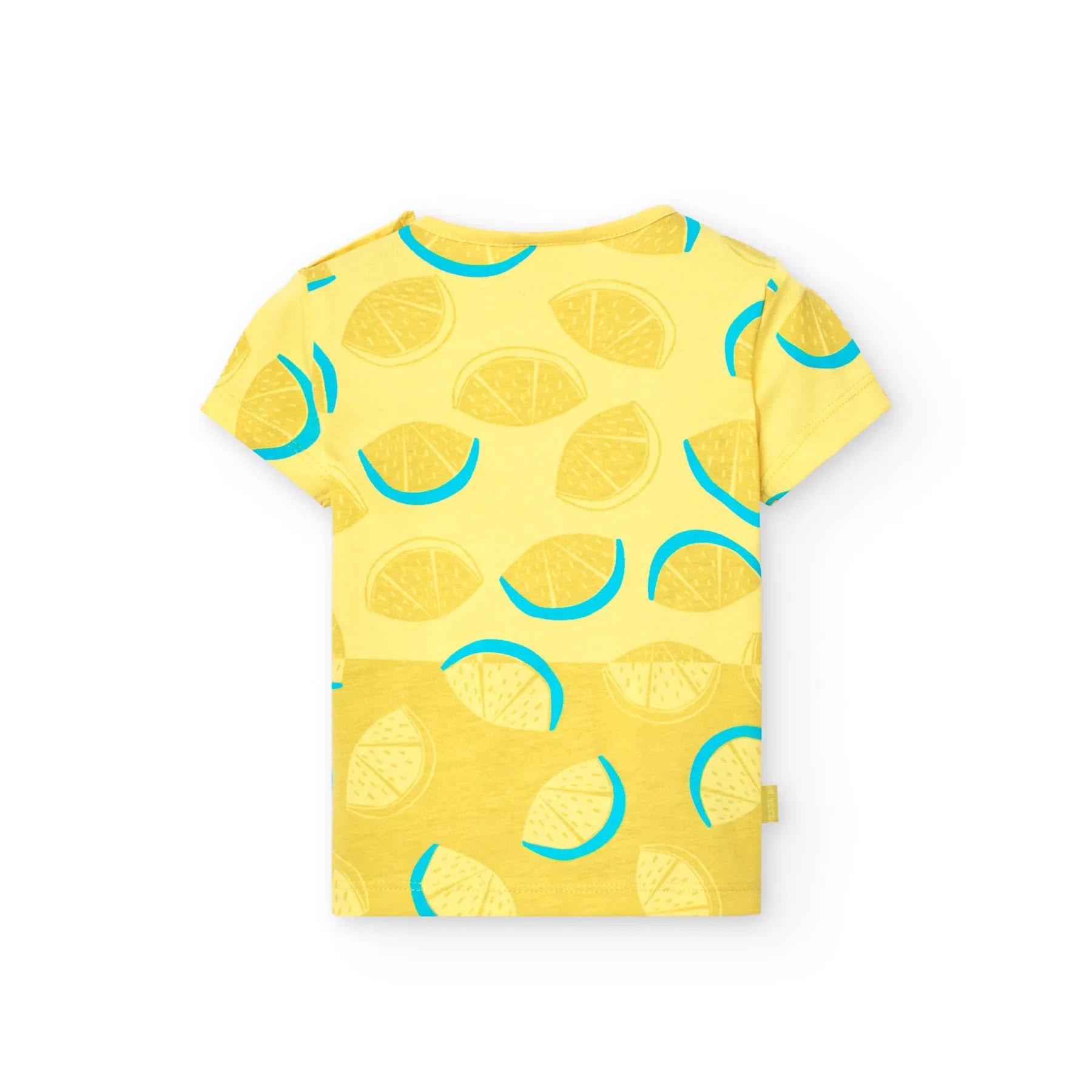 T-shirt mezza manica gialla/rosa/rossa
