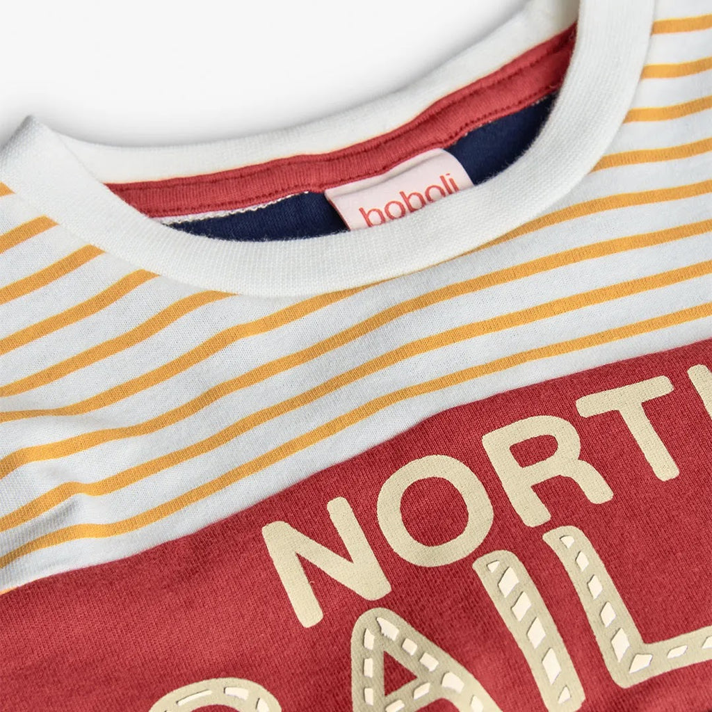 Maglietta manica lunga bambino ‘north sailor’