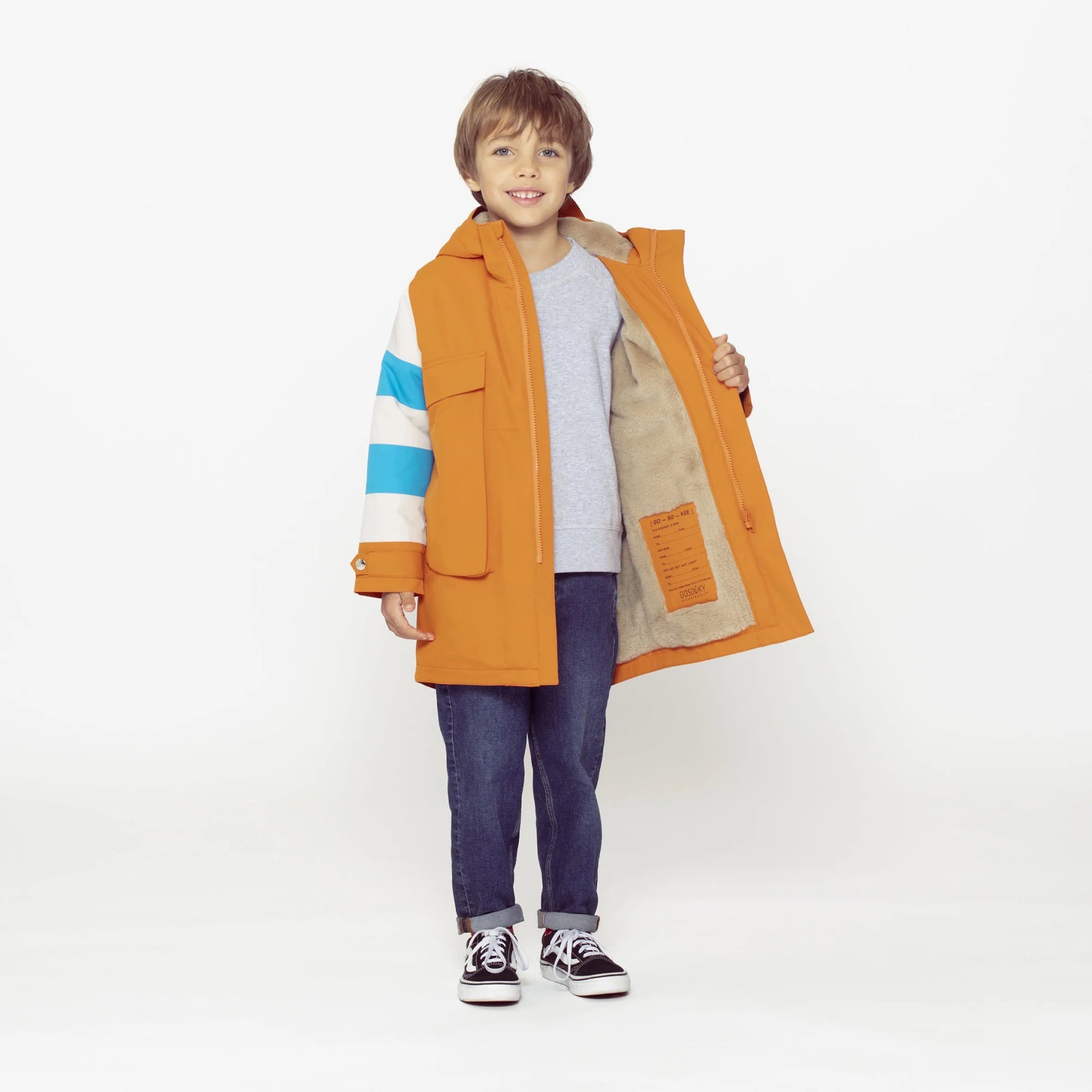 Giubbotto impermeabile STRIPED FOX