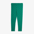 Leggings a pois verde