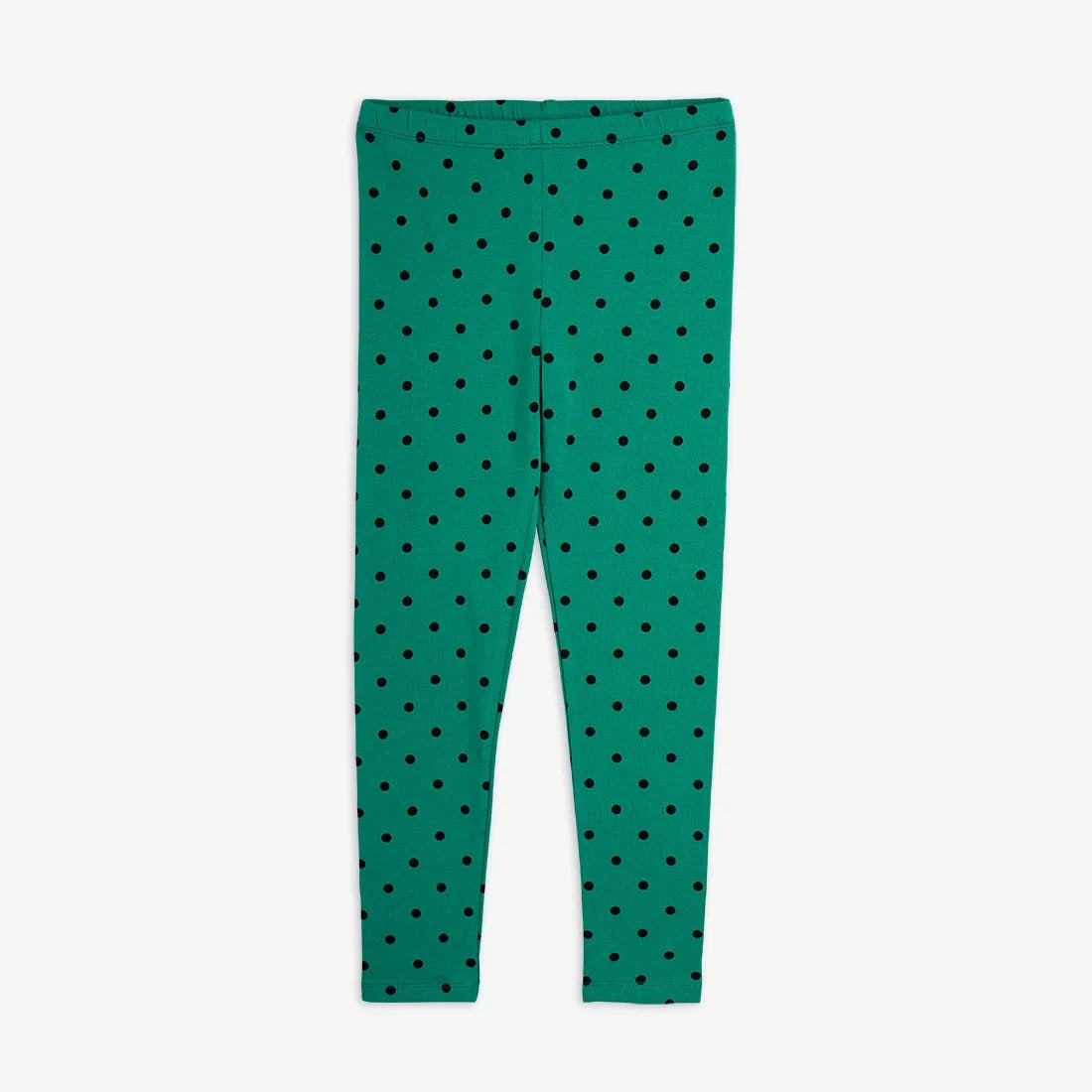 Leggings a pois verde