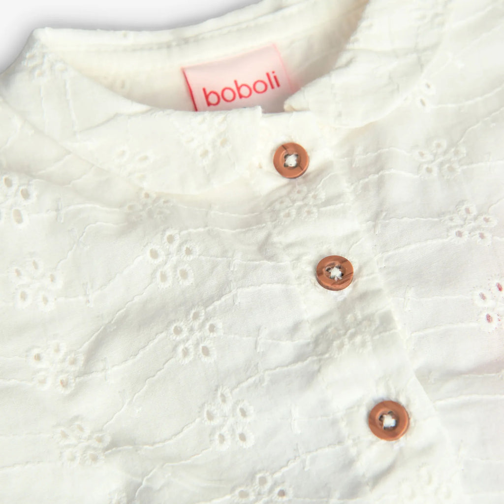 Camicia san gallo bianca