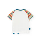 Completo t-shirt mezza manica e pantaloncino sunset moments