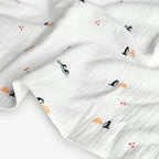 Pack coperta e bavaglino pinguino