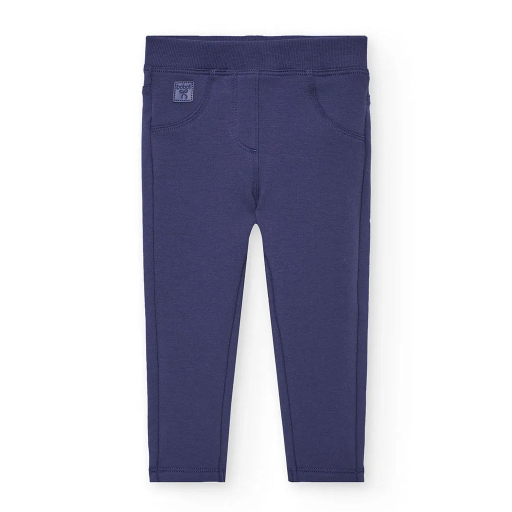 Leggings felpati bambina viola