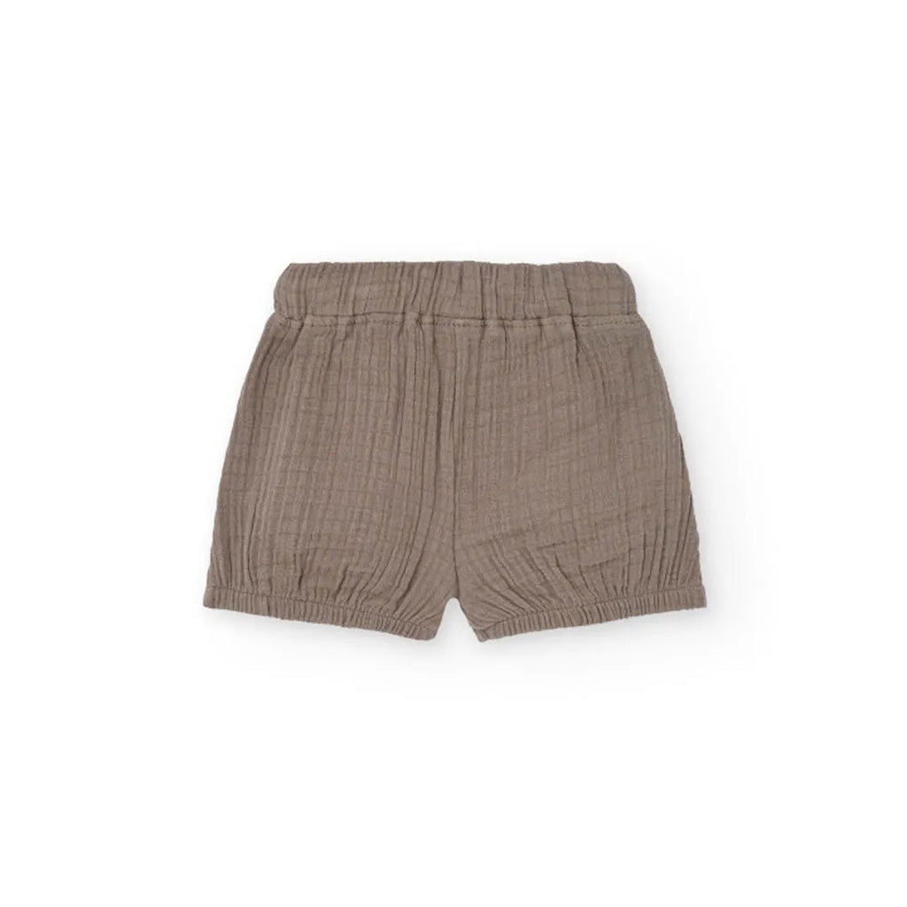 Completo t-shirt mezza manica con taschino e pantaloncino mussola