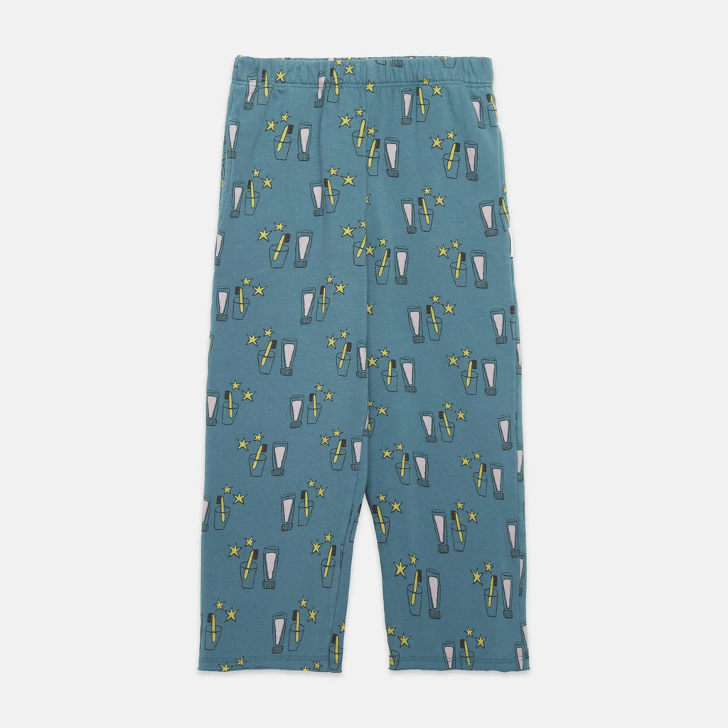 Pantalone palazzo tuta ‘magic toothbrush’