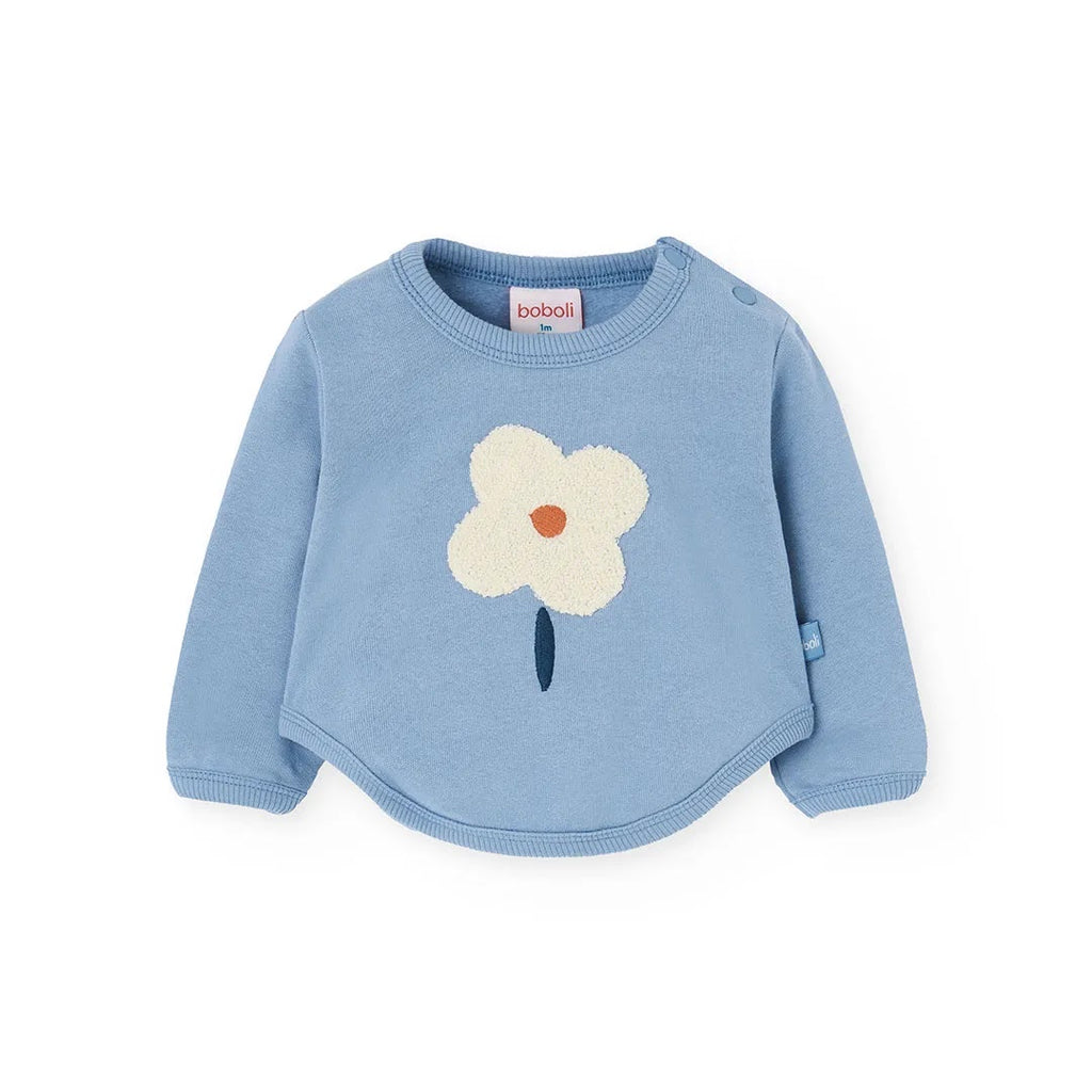 Completo maglia e pantalone floreale