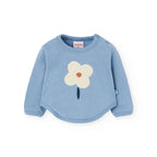 Completo maglia e pantalone floreale