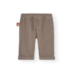 Completo t-shirt manica lunga e pantaloni lunghi mussola