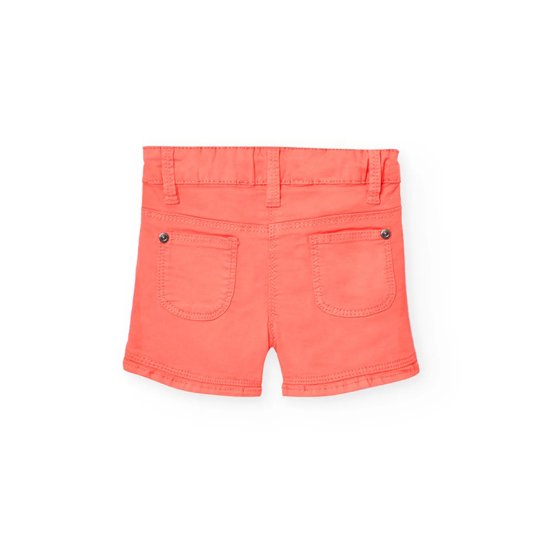 Shorts melone orlo volant