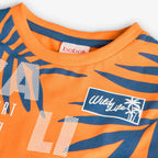 T-shirt manica lunga arancione