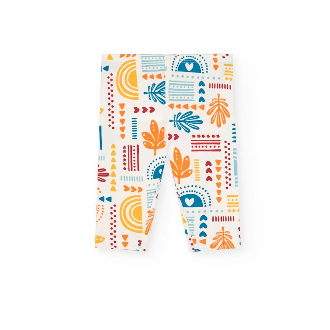 Completo blusa manica lunga e leggings