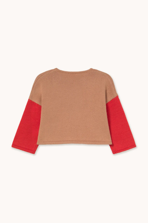 Cardigan con laccetti