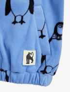 Felpa in pile Penguin blu
