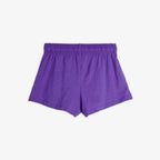 Shorts Gabbiano ricamato viola