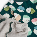 Completo maglia e pantalone neonato gnomi