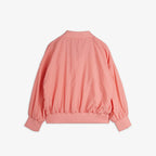 Giacca Baseball ricamo con platessa rosa