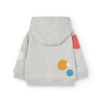 Felpa con cappuccio ‘be happy be you’