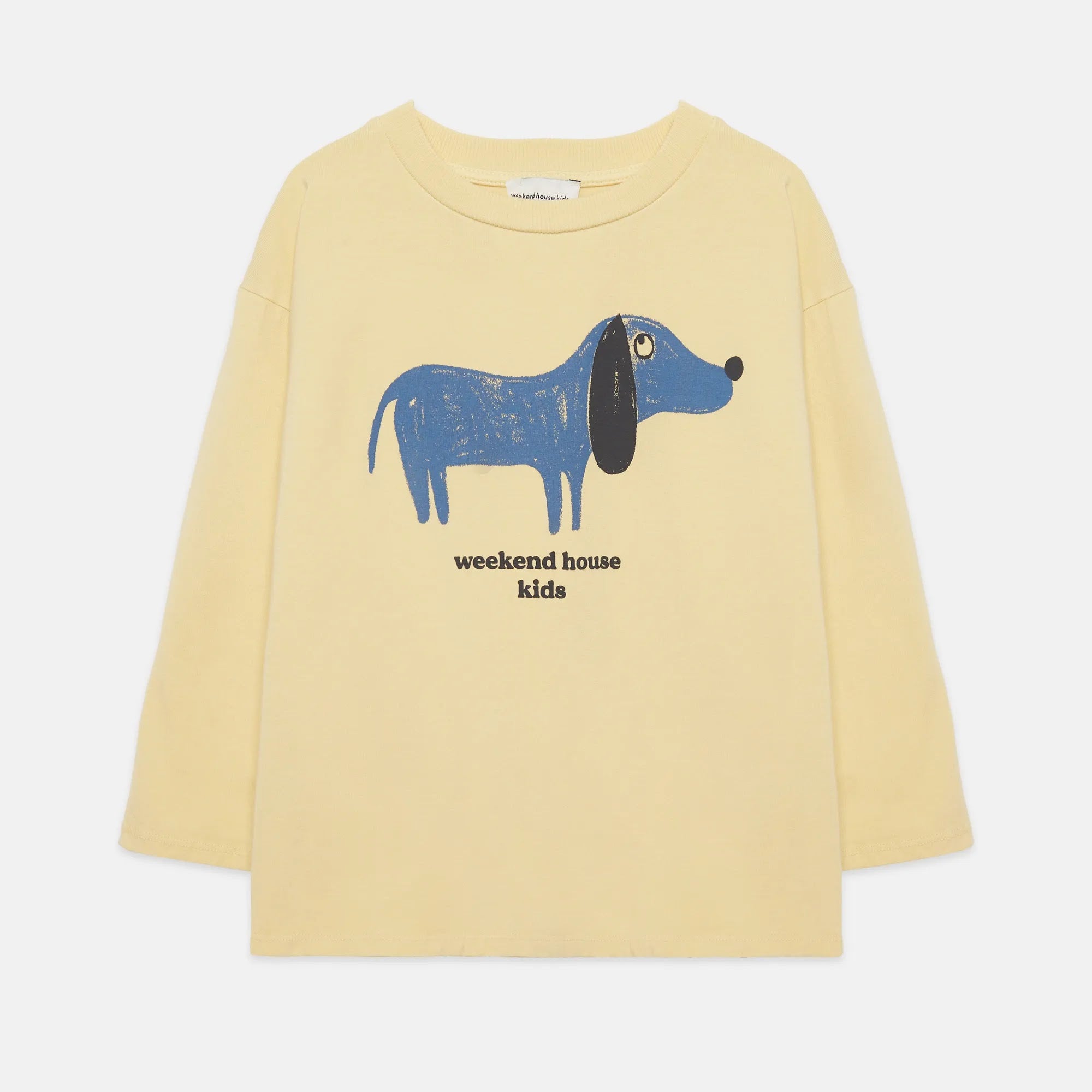 Maglietta manica lunga Cane Blu