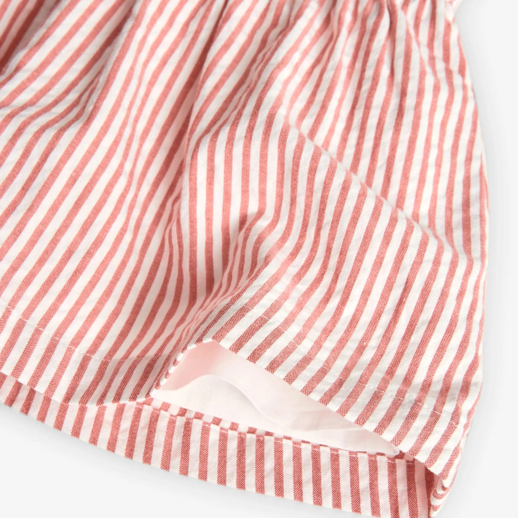 Vestito a righe giromanica