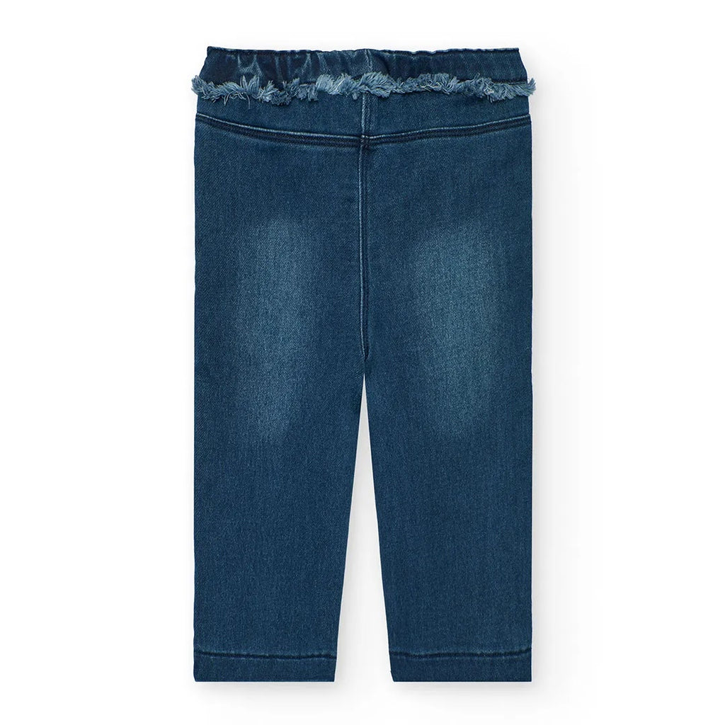 Pantaloni denim blu