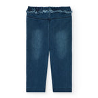 Pantaloni denim blu