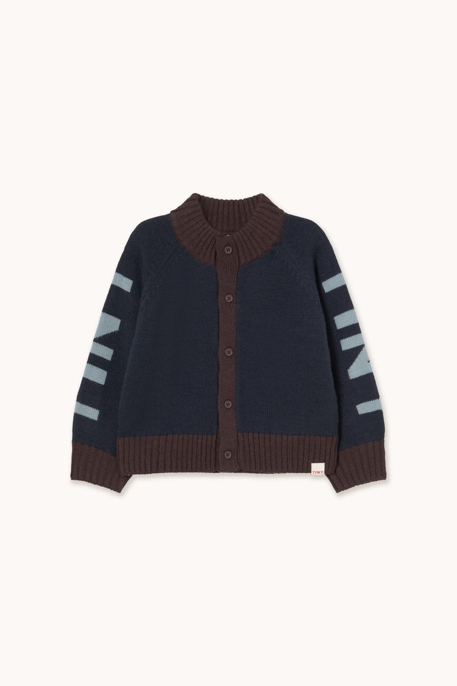 Cardigan con bottoni Tiny