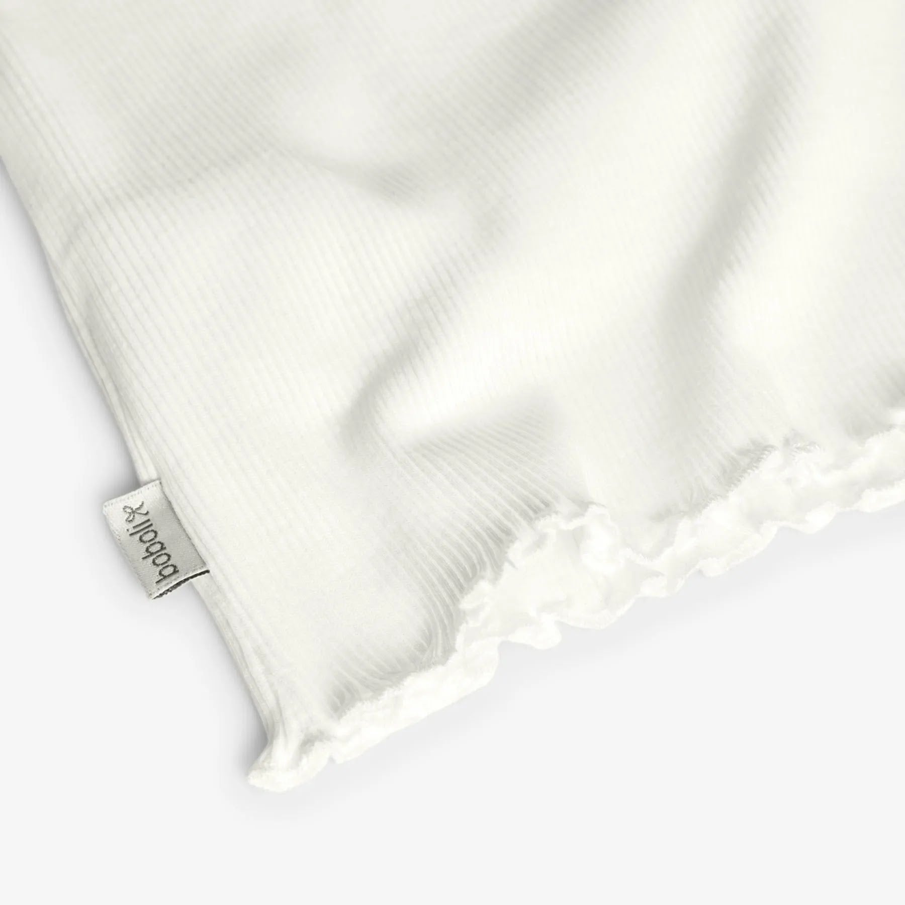 T-shirt mezza manica a costine