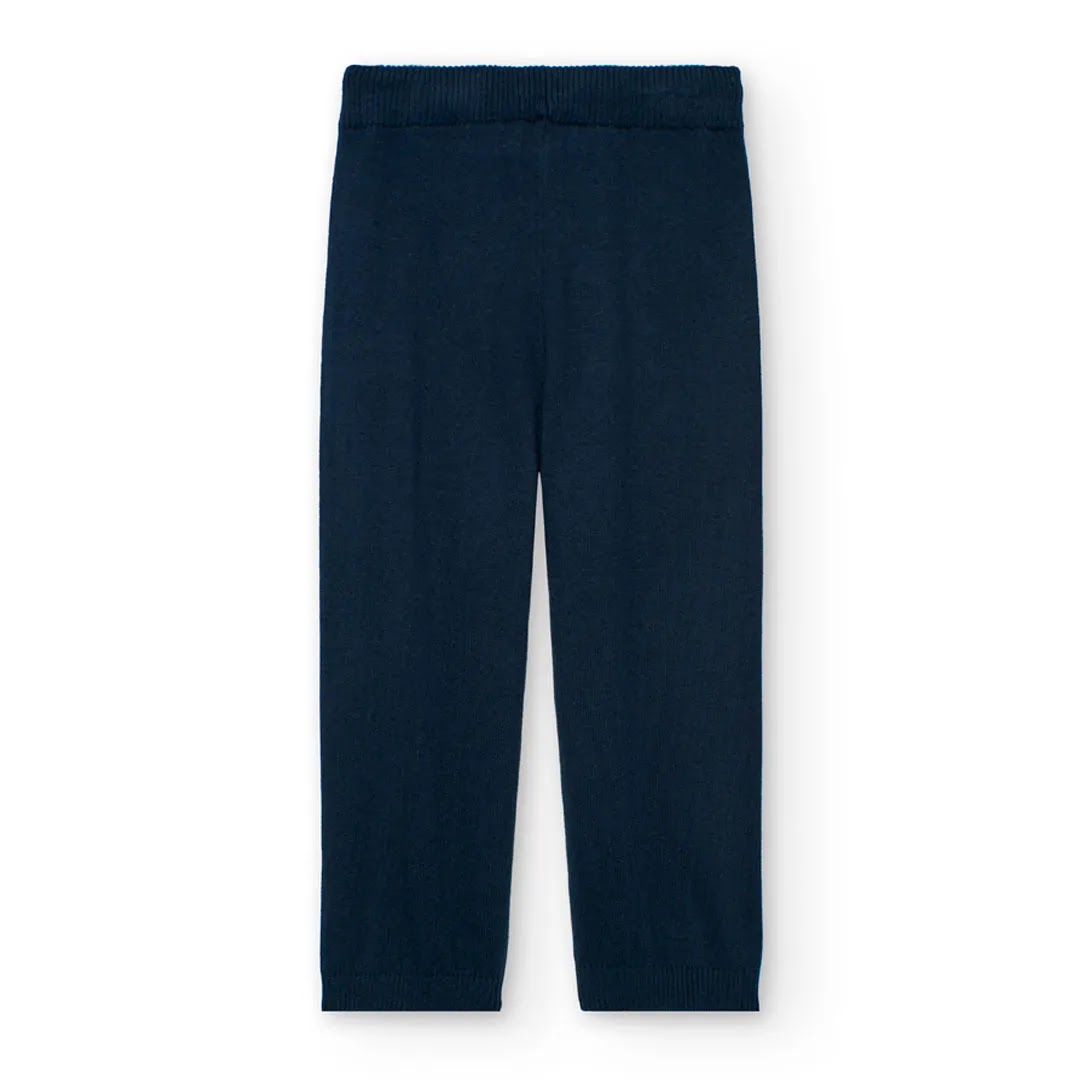 Pantaloni palazzo a maglia