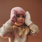 Maglione girocollo jacquard Alberte