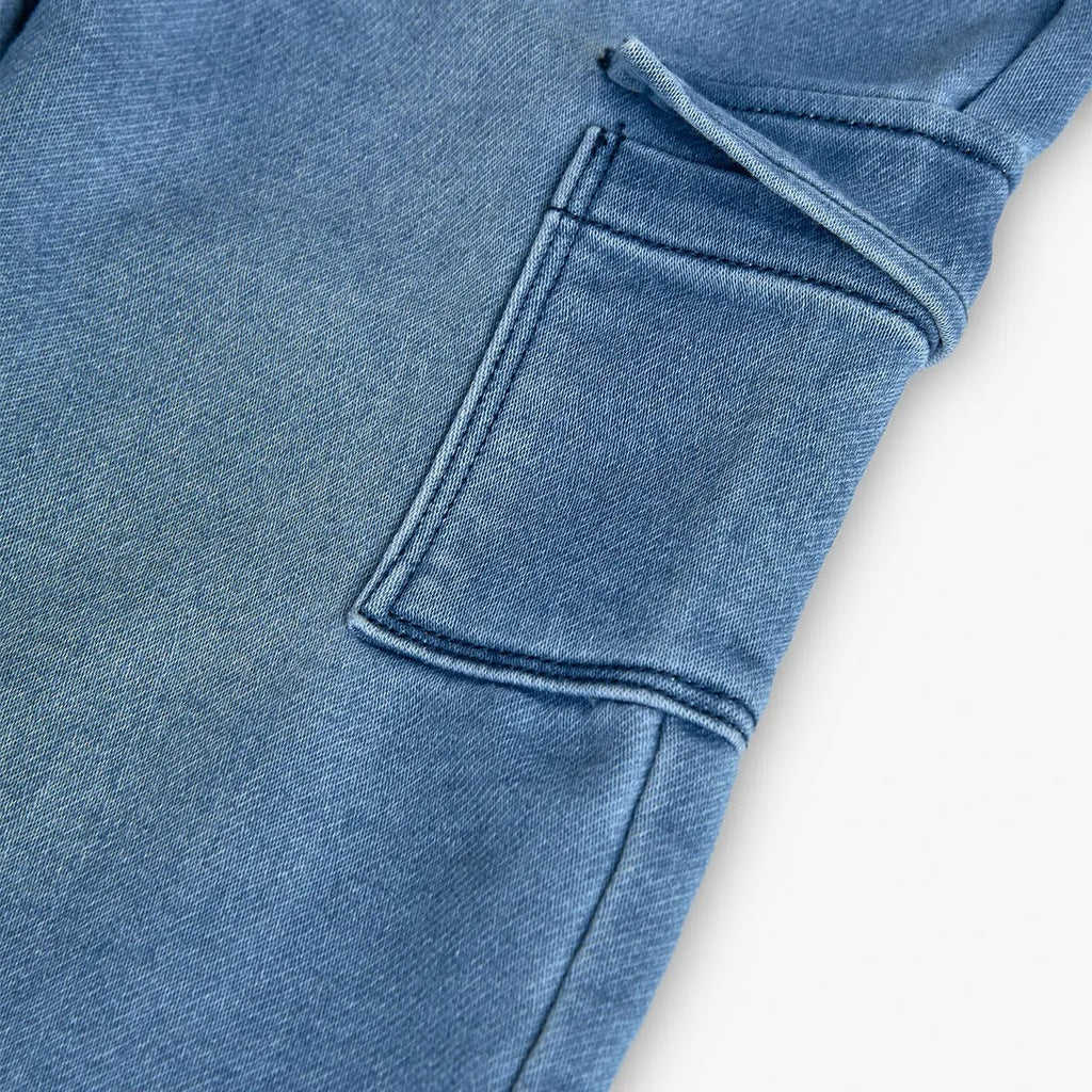Jeans a palazzo con tasche