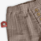 Completo t-shirt manica lunga e pantaloni lunghi mussola
