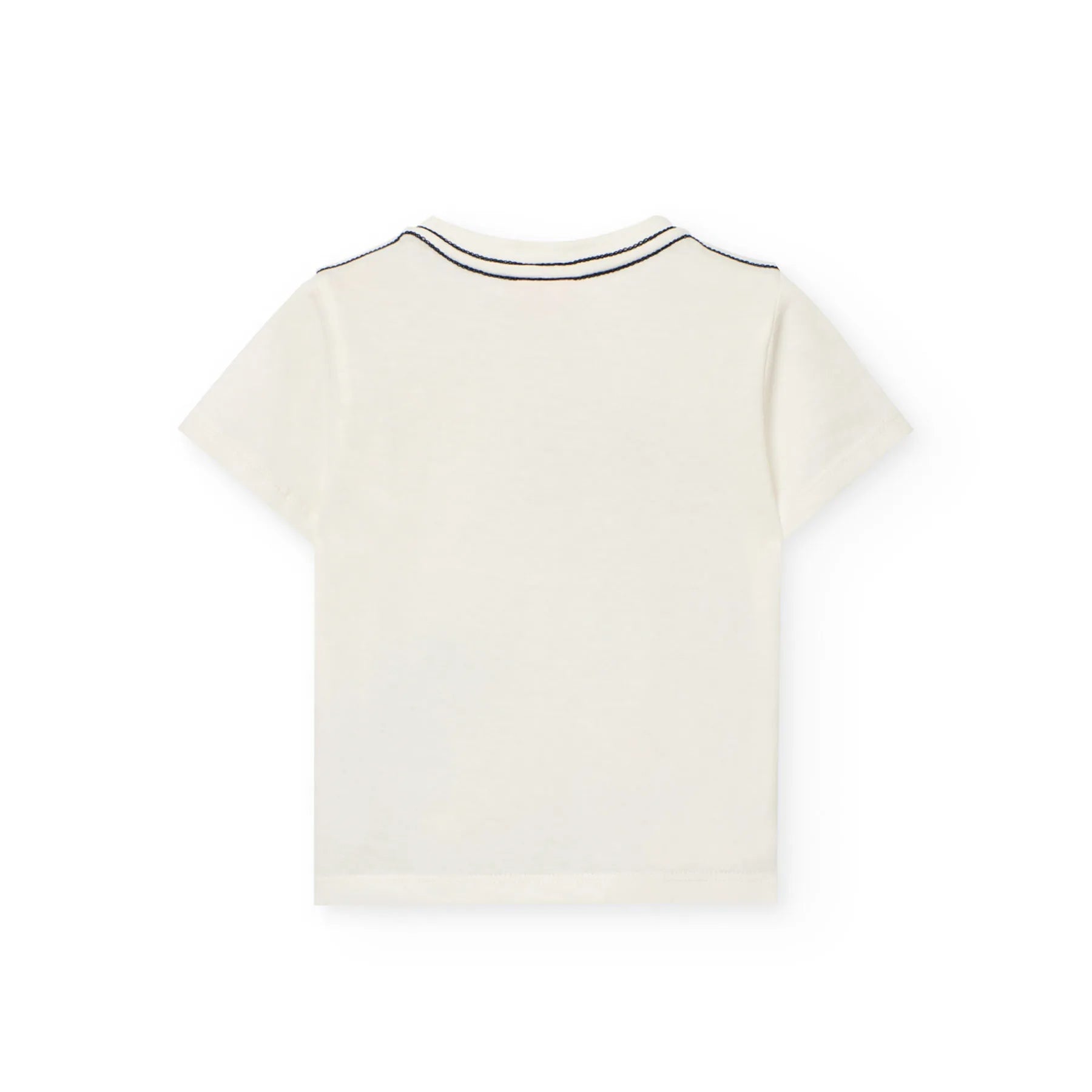 Completo t-shirt mezza manica e pantaloncino palma ed elefante