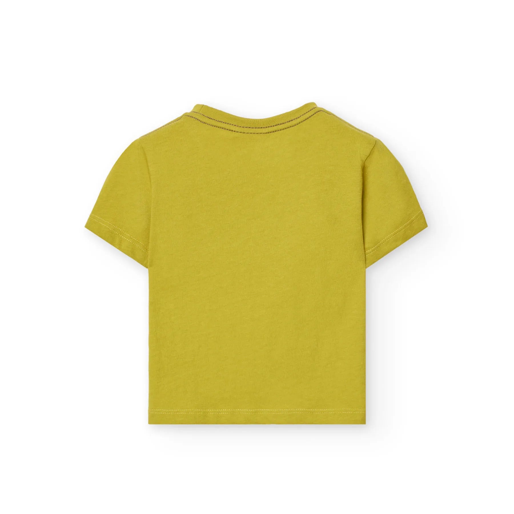 T-shirt mezza manica zaino in spalla verde cactus