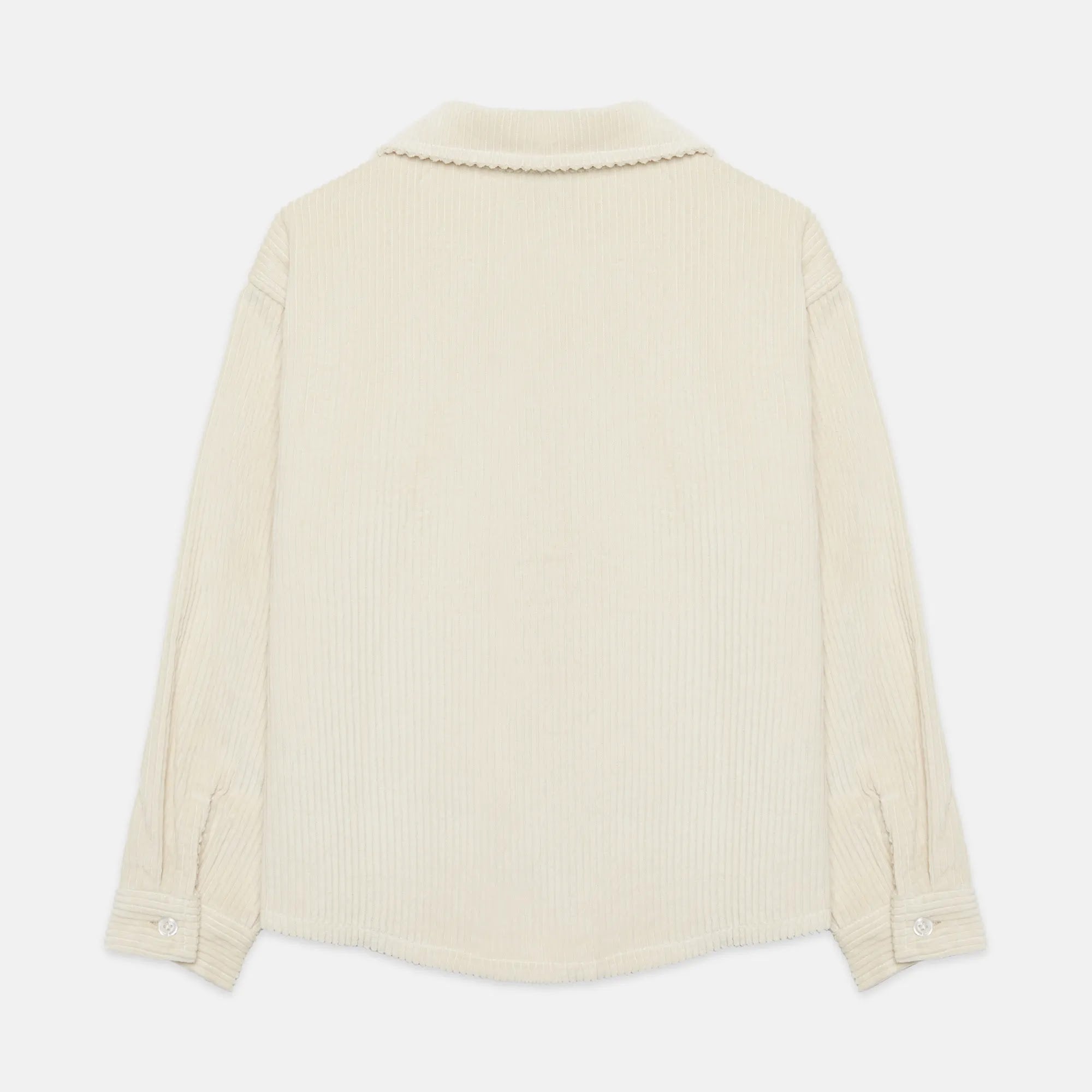Camicia velluto a coste chiara