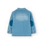Camicia denim blu slavato
