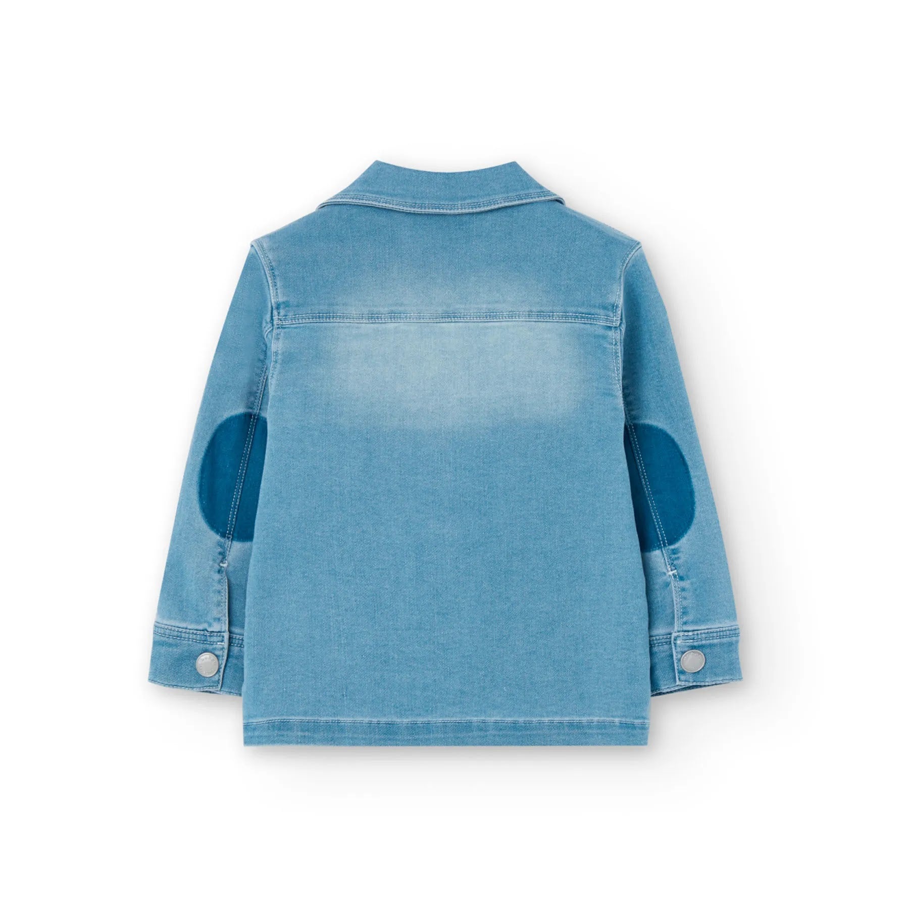 Camicia denim blu slavato