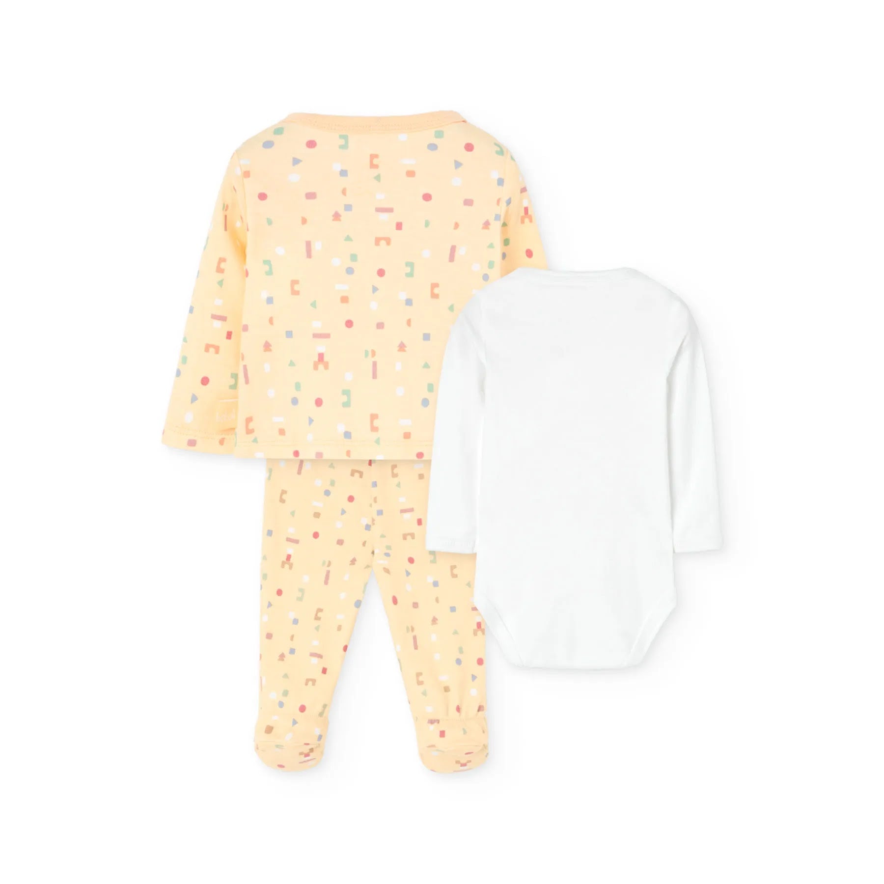 Set regalo per neonati giallo